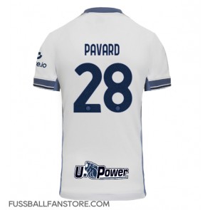 Inter Milan Benjamin Pavard #28 Replik Auswärtstrikot 2024-25 Kurzarm